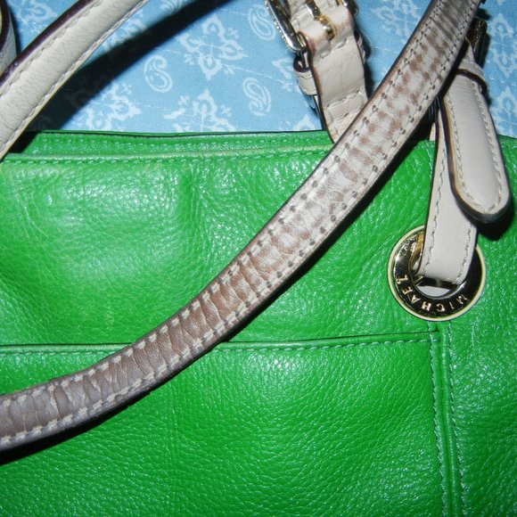 Kelly Green Micheal Kors Shoulder Bag tote - Picture 7 of 12